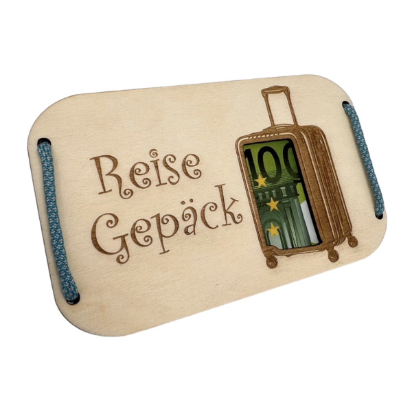Geldgeschenkkarte Reisegepäck