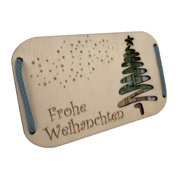 Geldgeschenkkarte Weihnachtshimmel