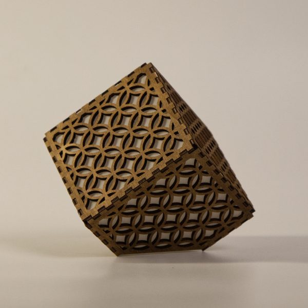 Leucht Cube Blüte