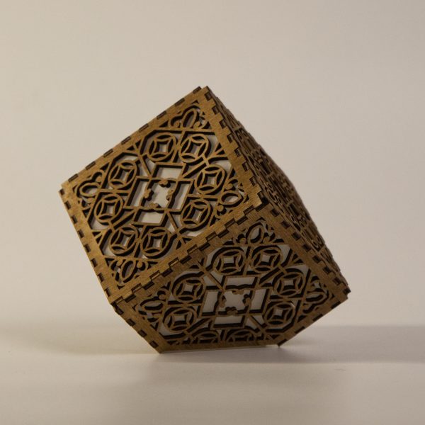 Leucht Cube Ornament