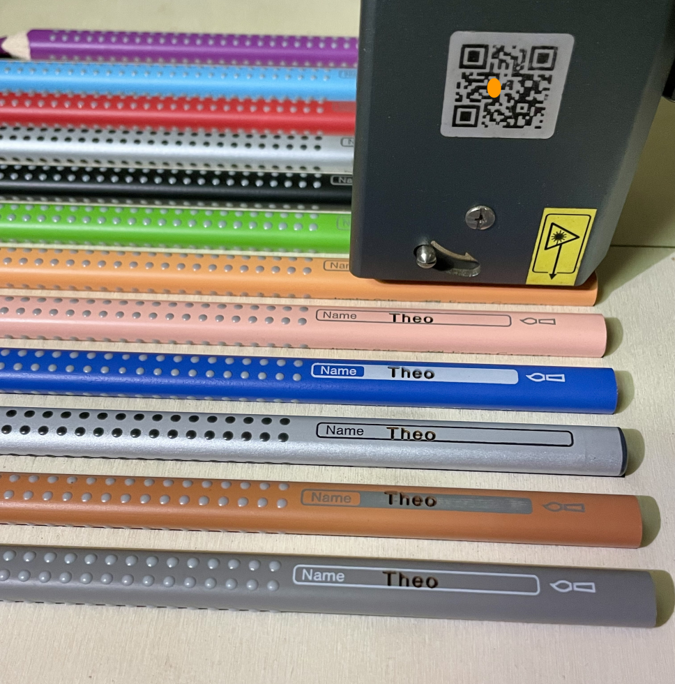 Lasergravur für den Schulstart